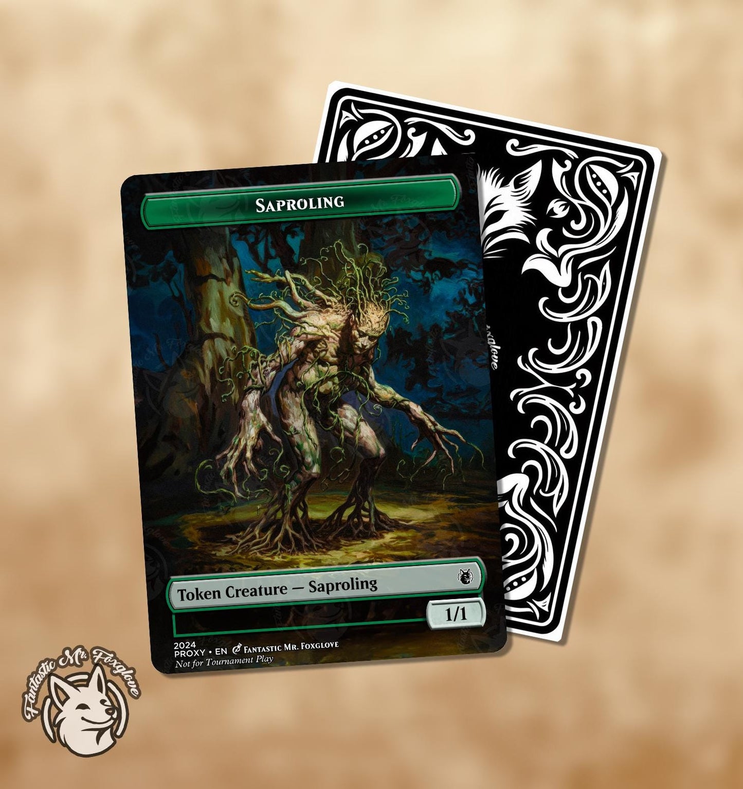 Saproling Token | Custom Art Proxy Card — Choose Your Art!
