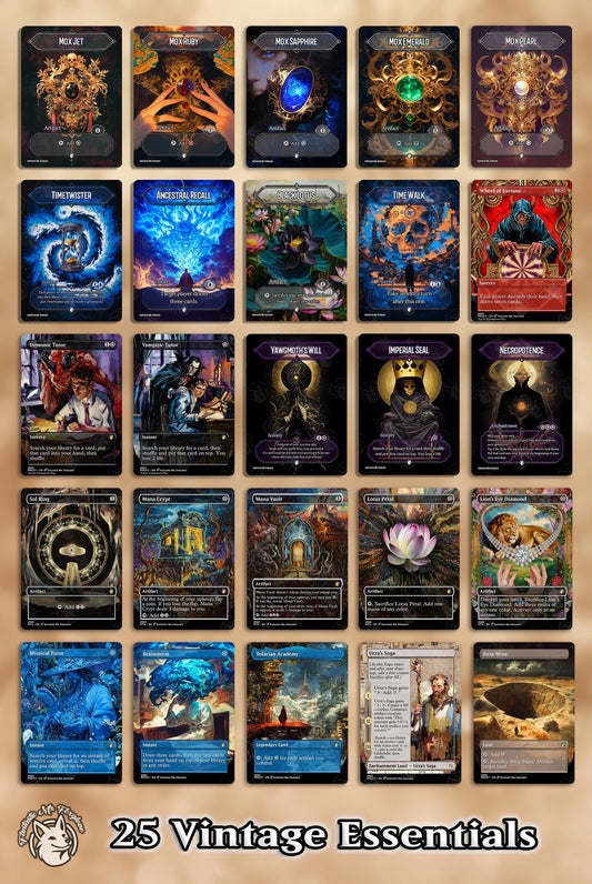 25 Vintage Restricted Powerhouses | Proxy Cards Restricted in Vintage