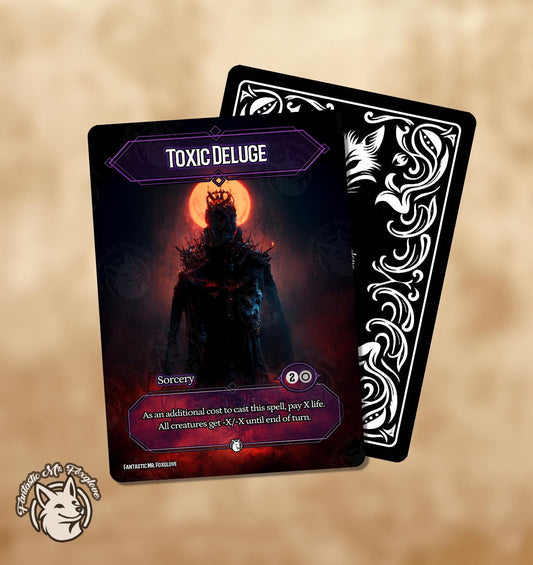Toxic Deluge | Proxy Card — Choose Your Card Frame!