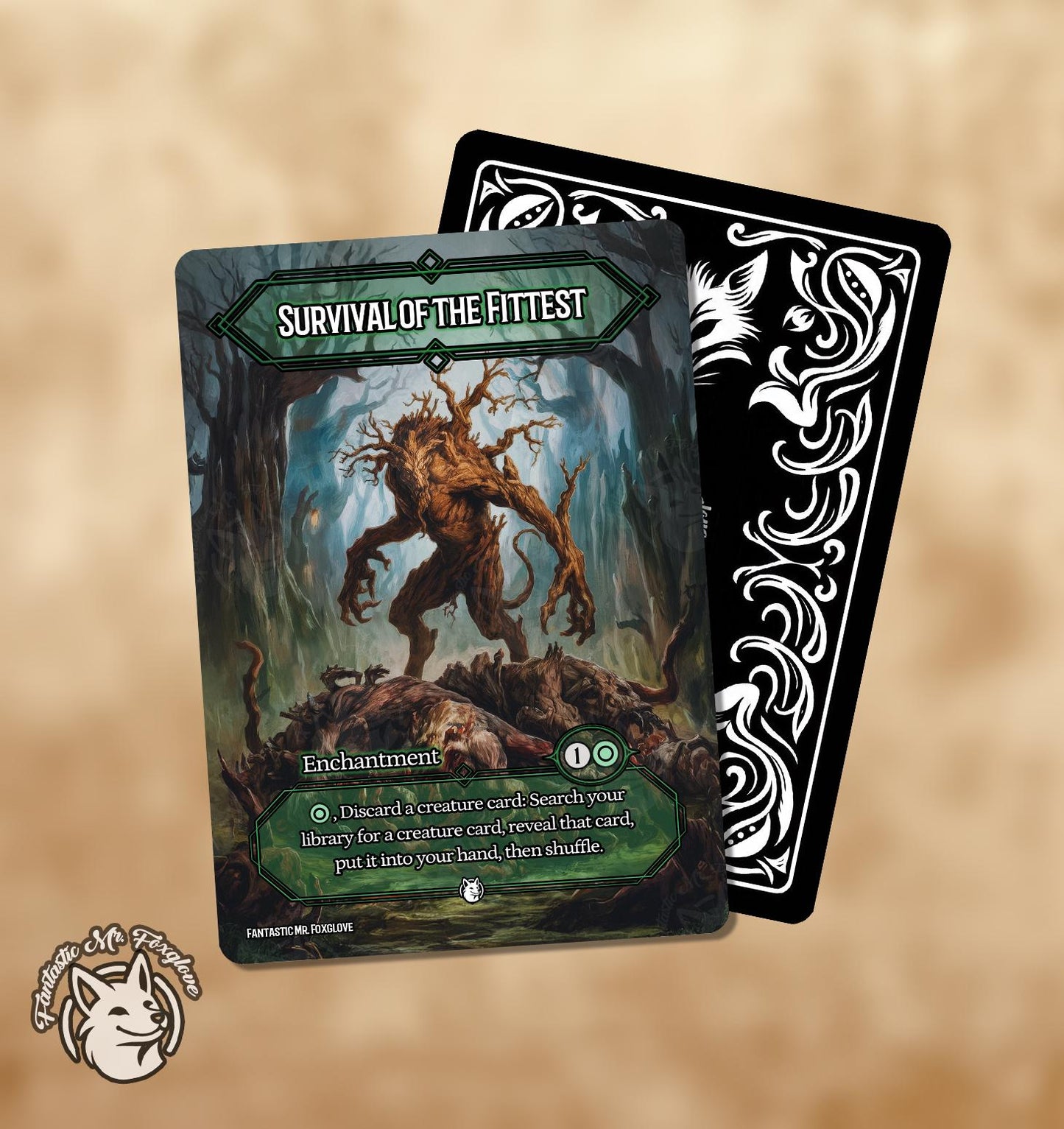 Survival of the Fittest | Proxy Card — Choose Your Frame!