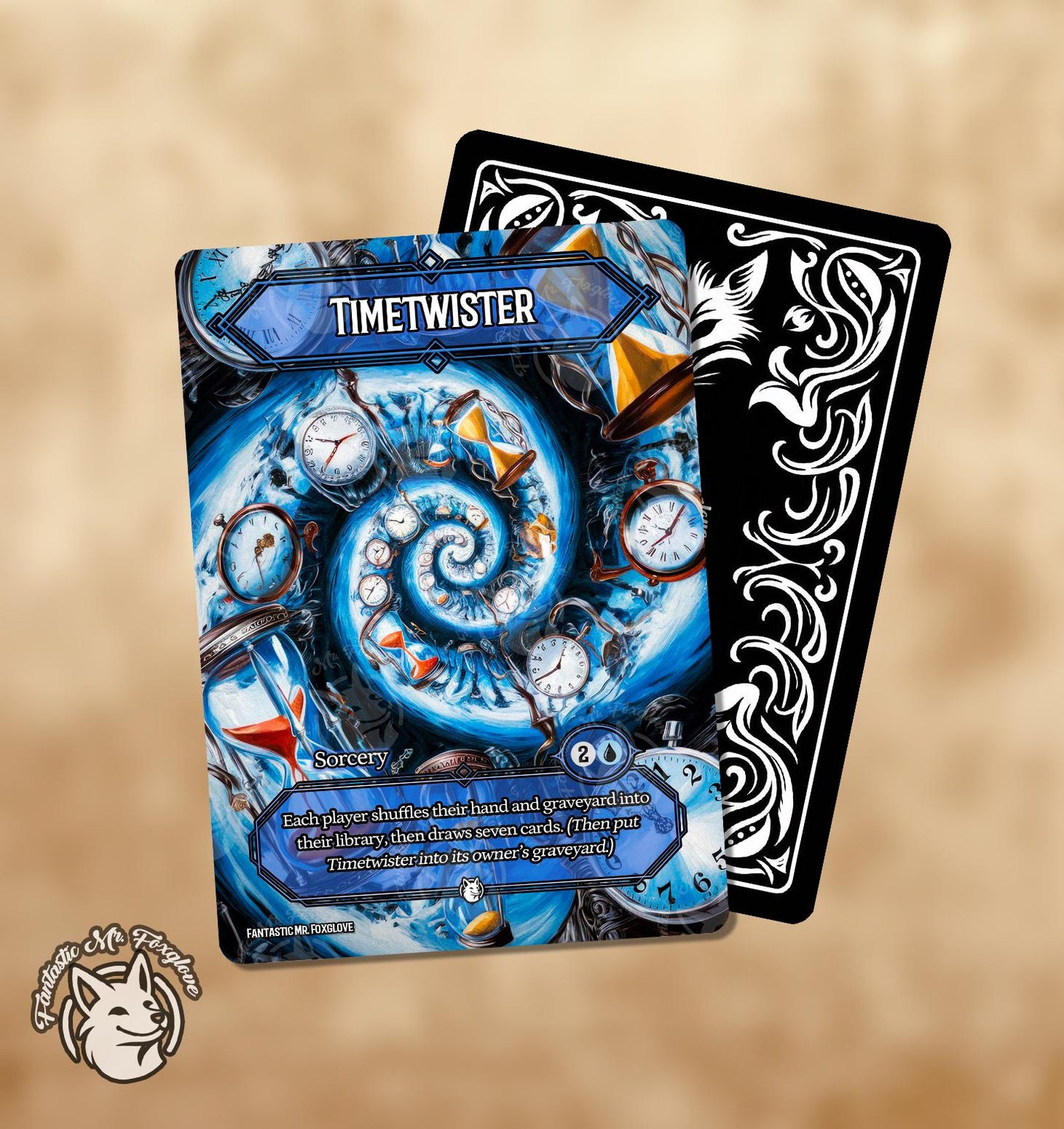Timetwister | Proxy Card — Choose Your Art and Card Frame!