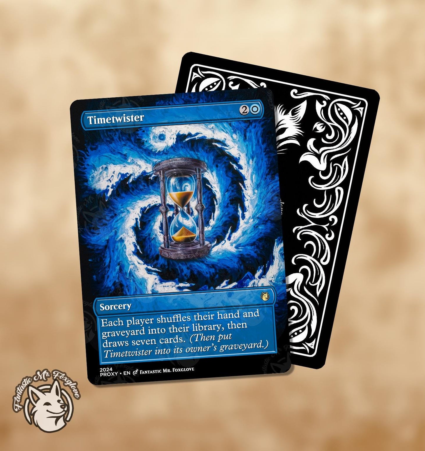 Timetwister | Proxy Card — Choose Your Art and Card Frame!