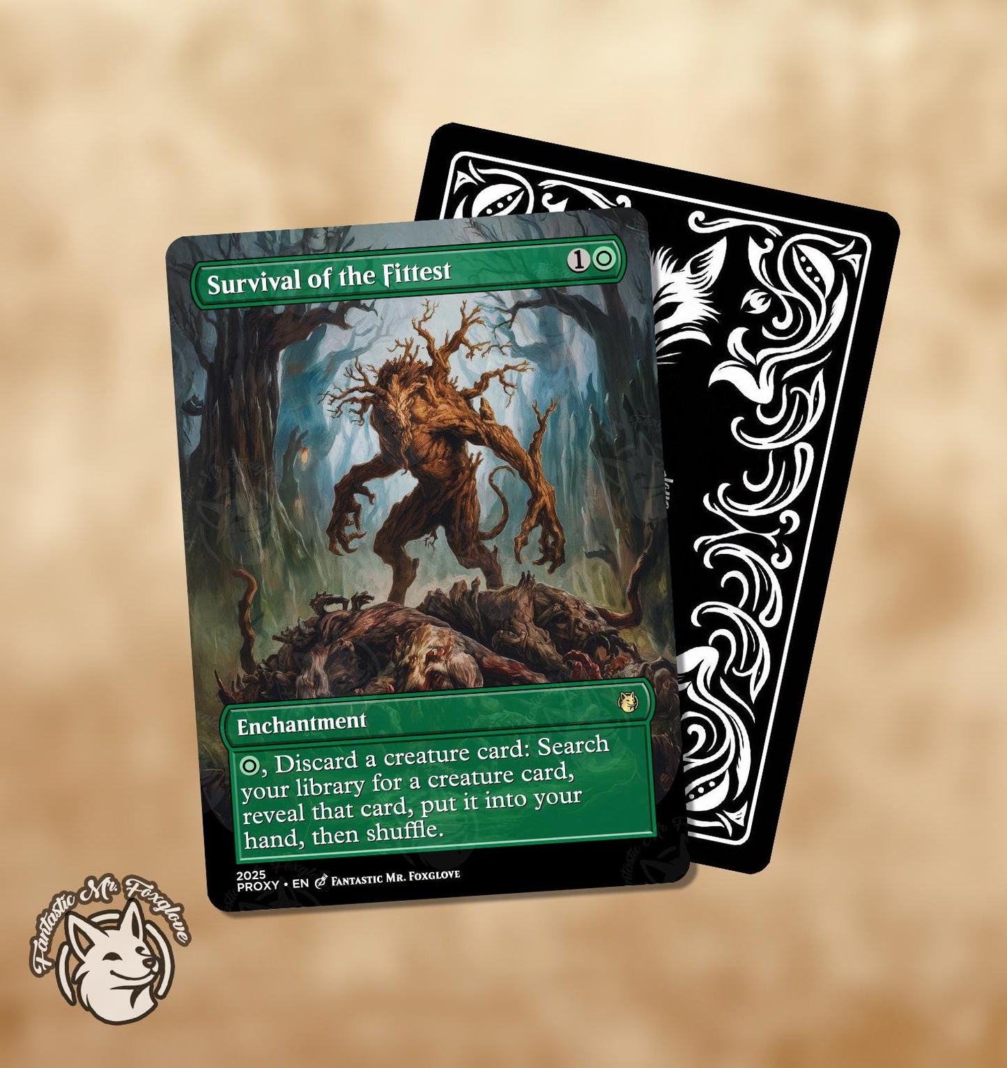 Survival of the Fittest | Proxy Card — Choose Your Frame!