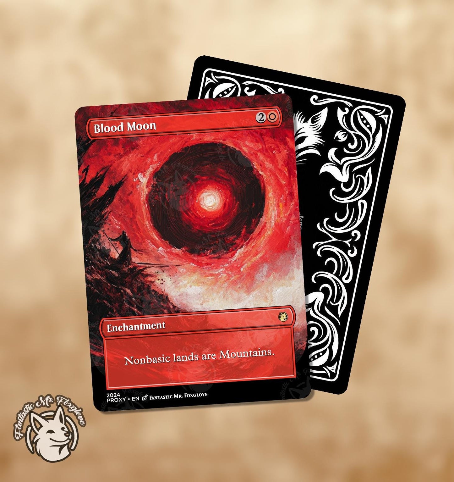 Blood Moon | Proxy Card — Choose Your Art!