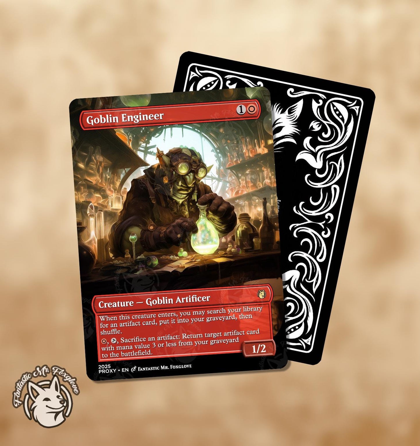Goblin Welder & Goblin Engineer | Proxy Cards