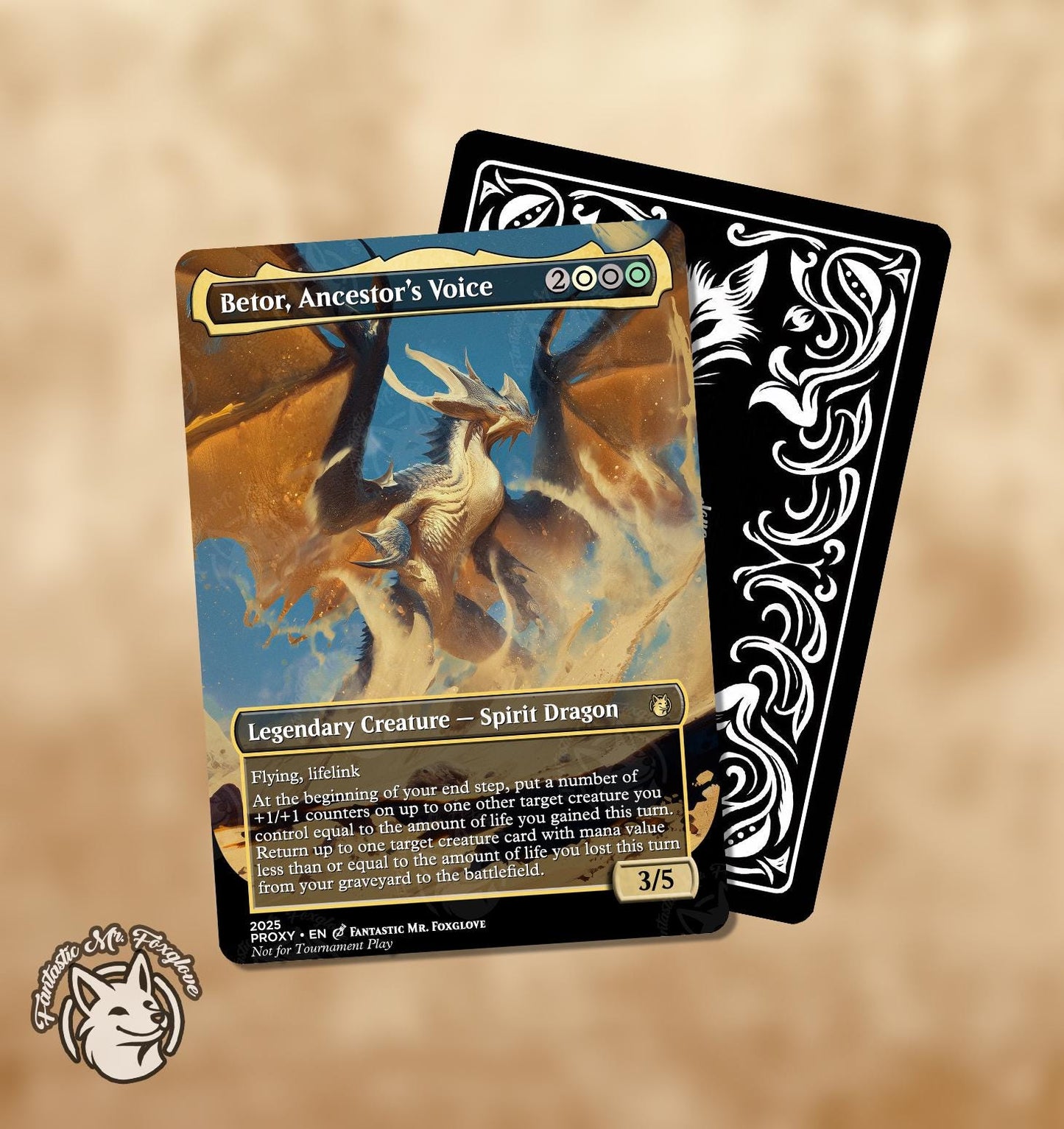 Betor, Ancestor's Voice | Proxy Card — Choose Your Art!