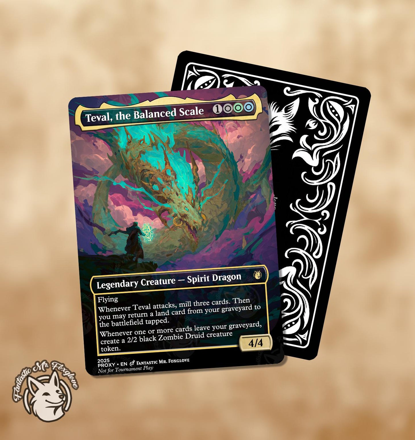 Teval, the Balanced Scale | Proxy Card — Choose Your Art!