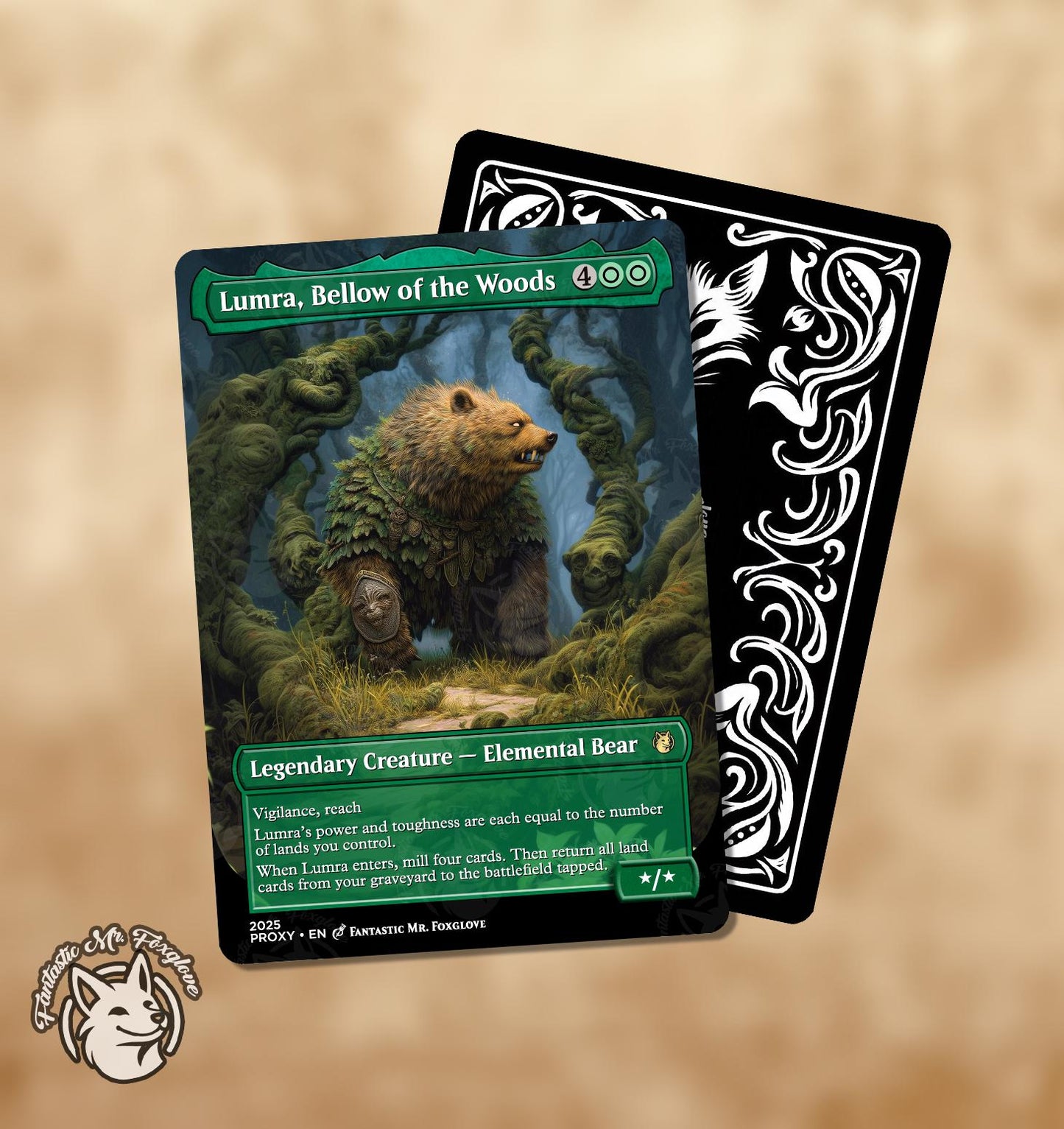 Lumra, Bellow of the Woods | Proxy Card — Choose Your Art!