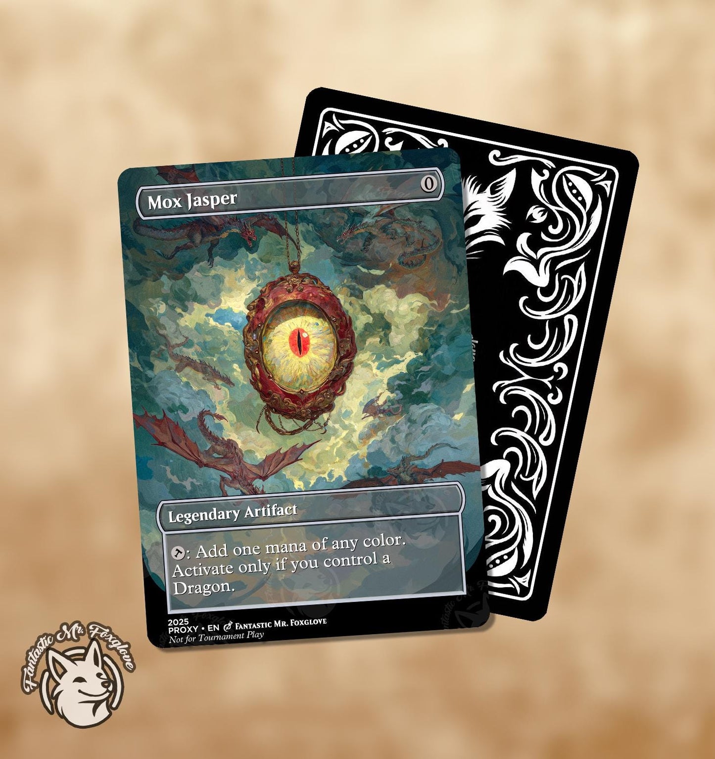 Mox Jasper | Proxy Card — Choose Your Art!