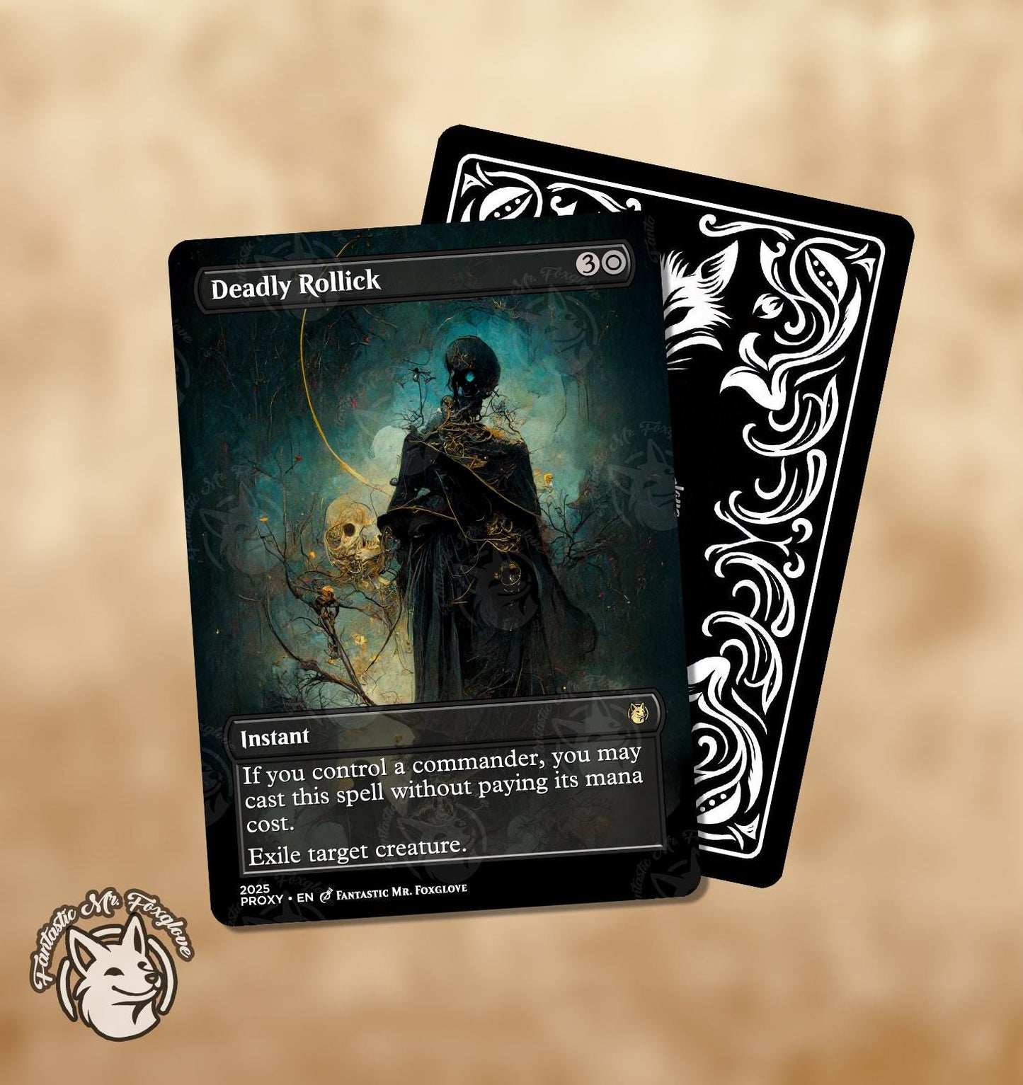 Deadly Rollick | Proxy Card — Choose Your Card Frame!