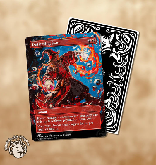 Deflecting Swat | Custom Art Proxy — Choose Your Card Frame!