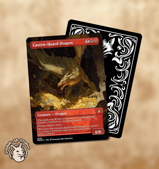 Cavern-Hoard Dragon | Proxy Card