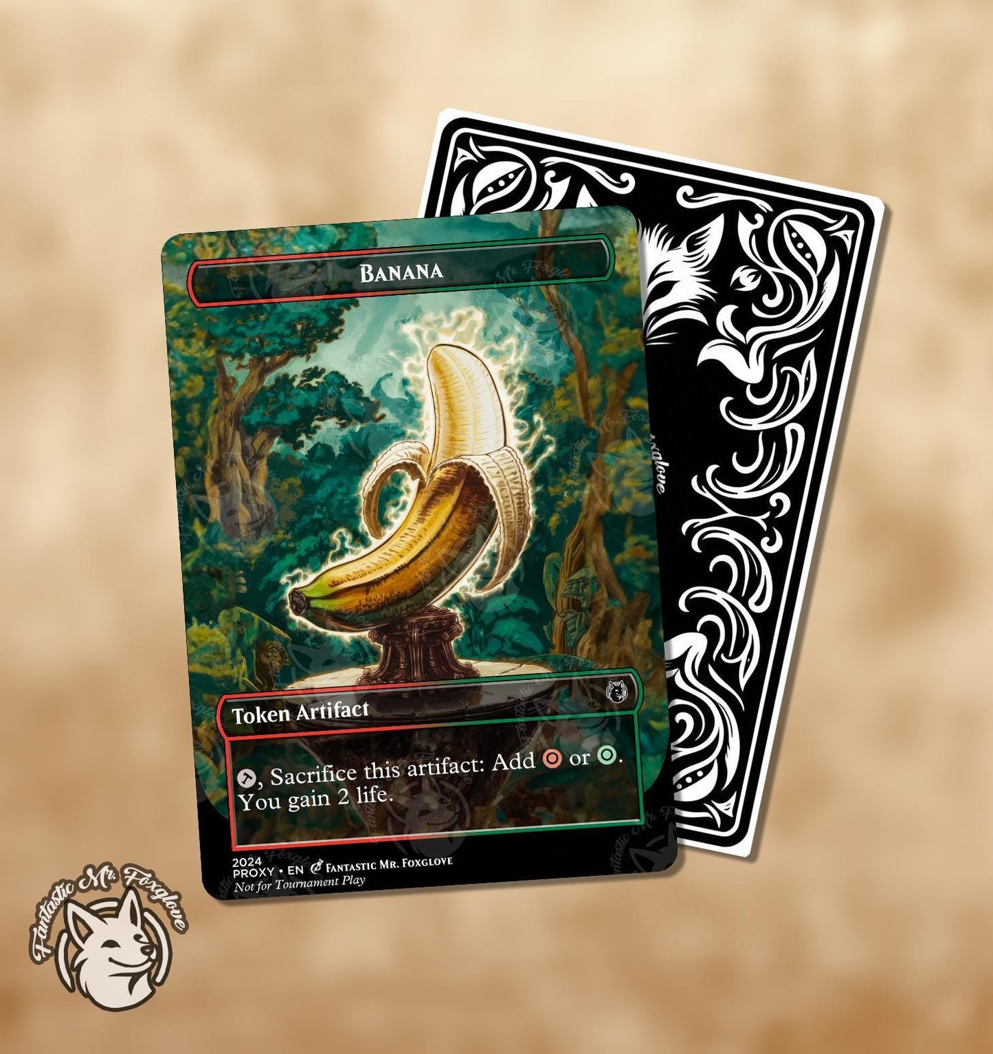 Banana Token | Proxy Card — Perfect for Kibo Decks!