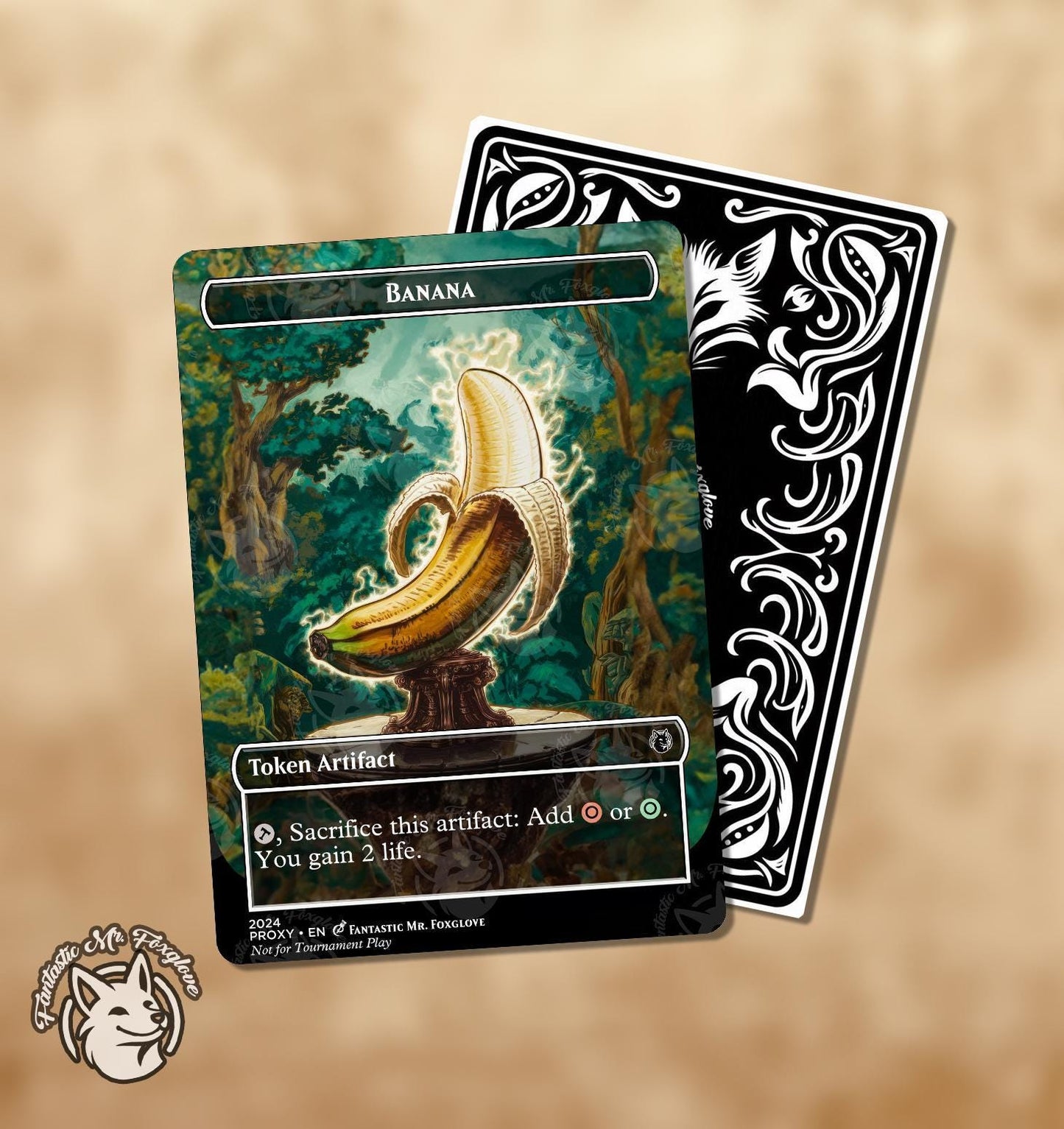 Banana Token | Proxy Card — Perfect for Kibo Decks!