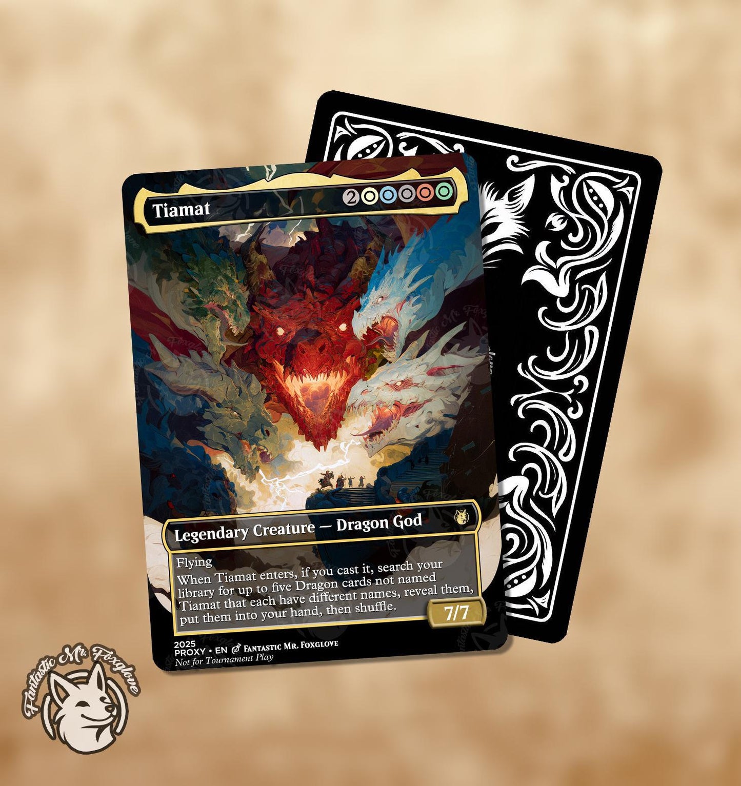 Tiamat | Proxy Card — Choose Your Art!