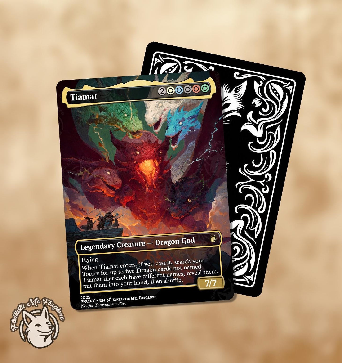 Tiamat | Proxy Card — Choose Your Art!