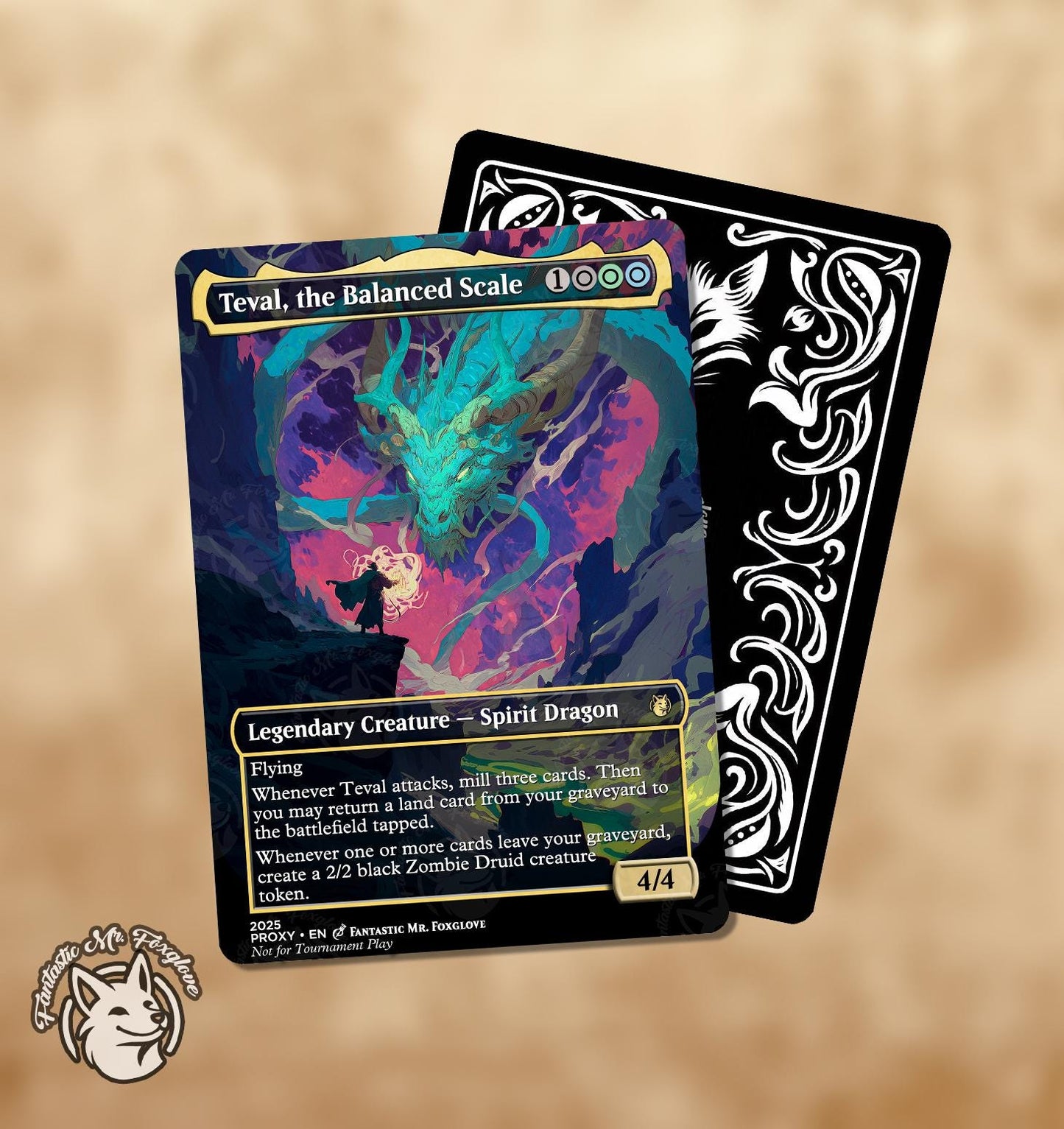 Teval, the Balanced Scale | Proxy Card — Choose Your Art!