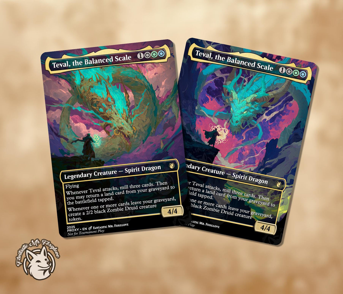 Teval, the Balanced Scale | Proxy Card — Choose Your Art!