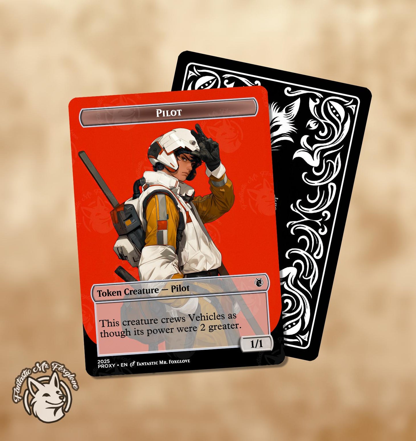 Pilot Token | Proxy Card — Choose Your Art!