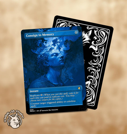 Consign to Memory | Proxy Card