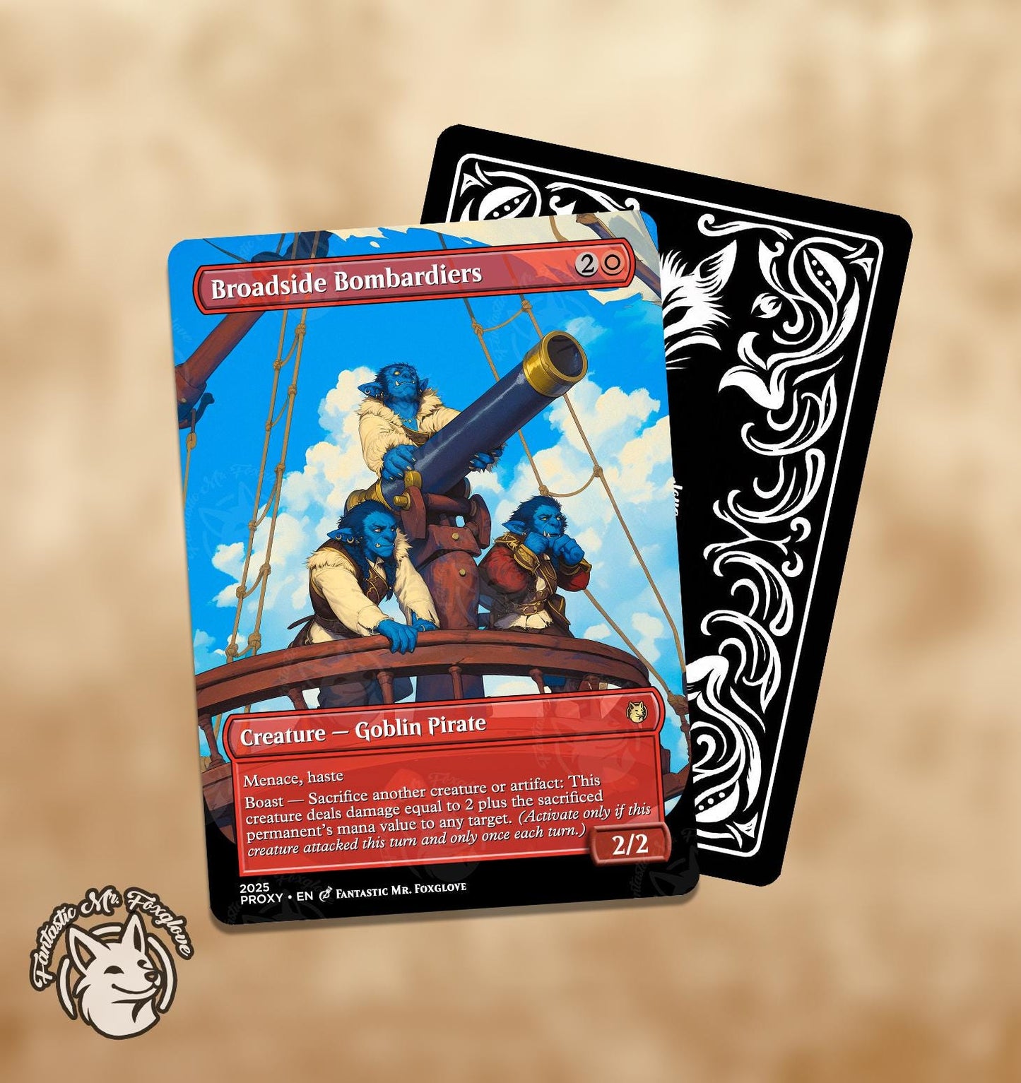 Broadside Bombardiers | Proxy Card