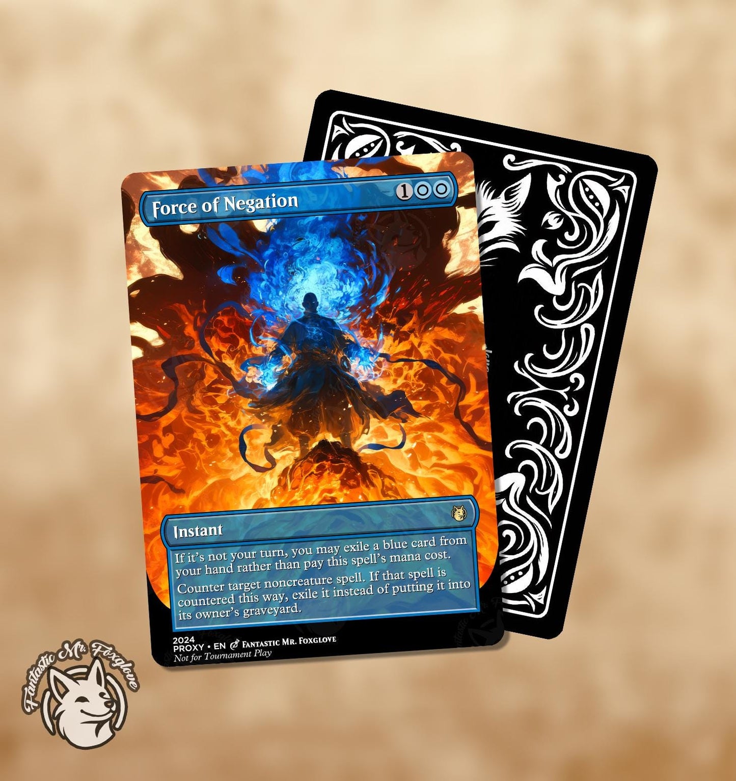 Force of Negation | Proxy Card — Choose Your Art!