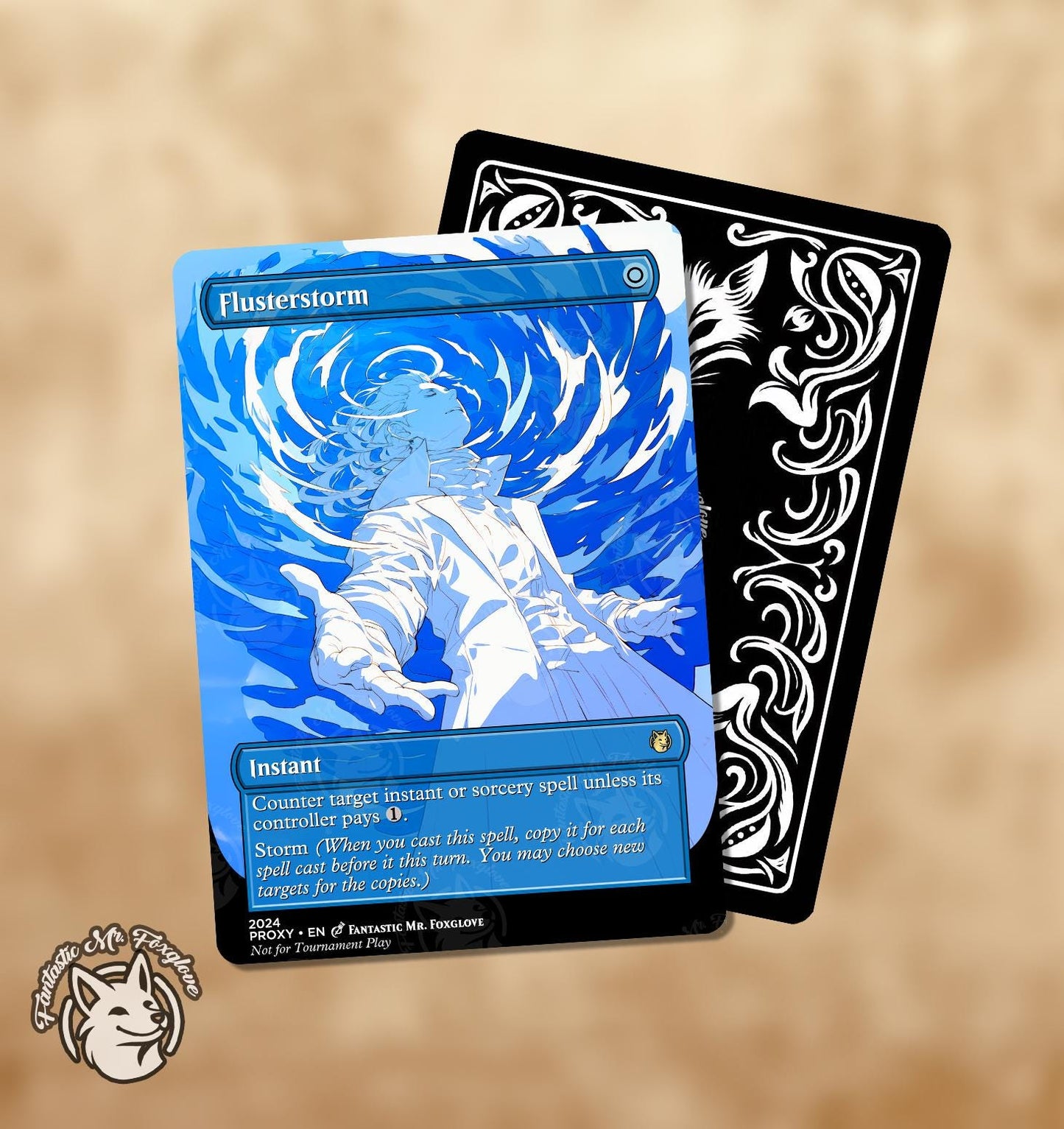 Flusterstorm | Proxy Card — Choose Your Art!