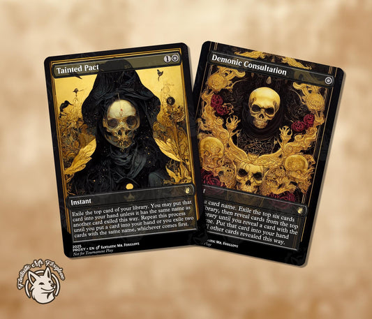 Tainted Pact & Demonic Consultation | Proxy Cards
