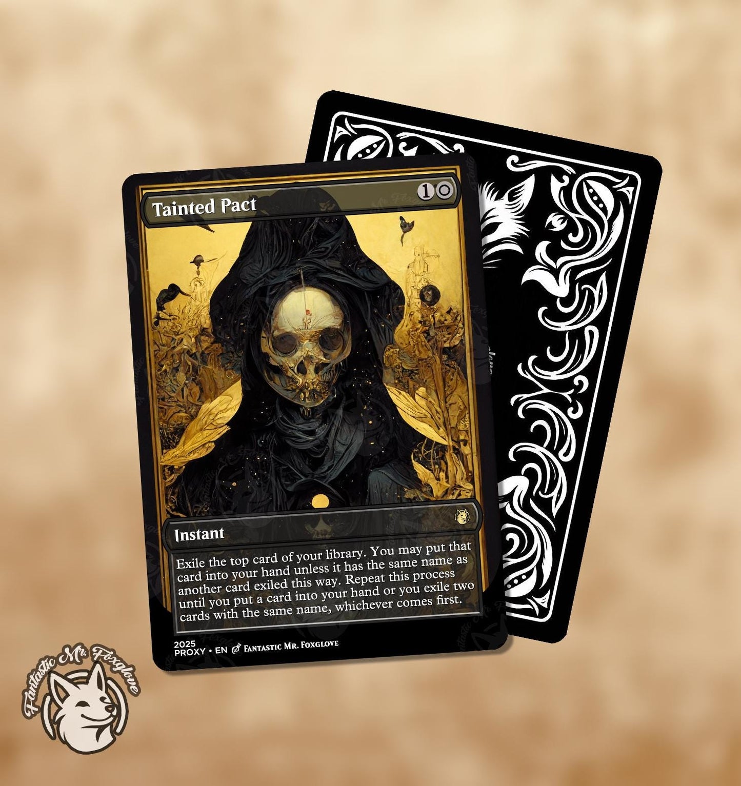Thoracle Combo Bundle | Proxy Cards — Thassa's Oracle, Tainted Pact, and Demonic Consultation