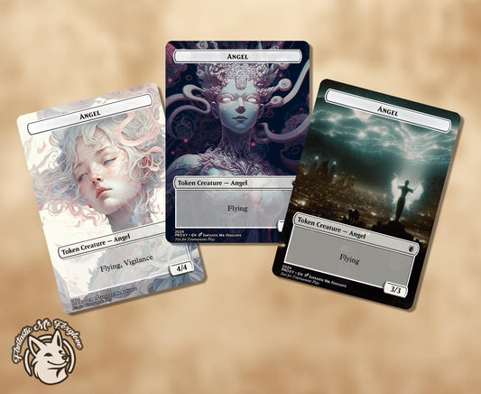 Angel Token | Proxy Card (Choose Your Art and P/T!)