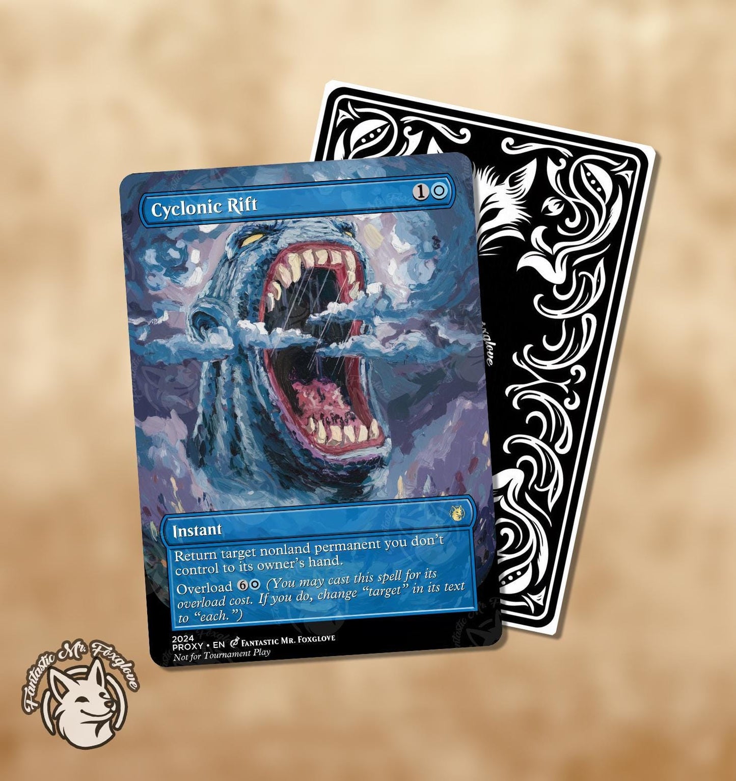 Cyclonic Rift | Proxy Card — Choose Your Art!