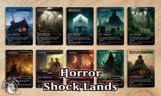 10 Shock Lands | Proxy Cards