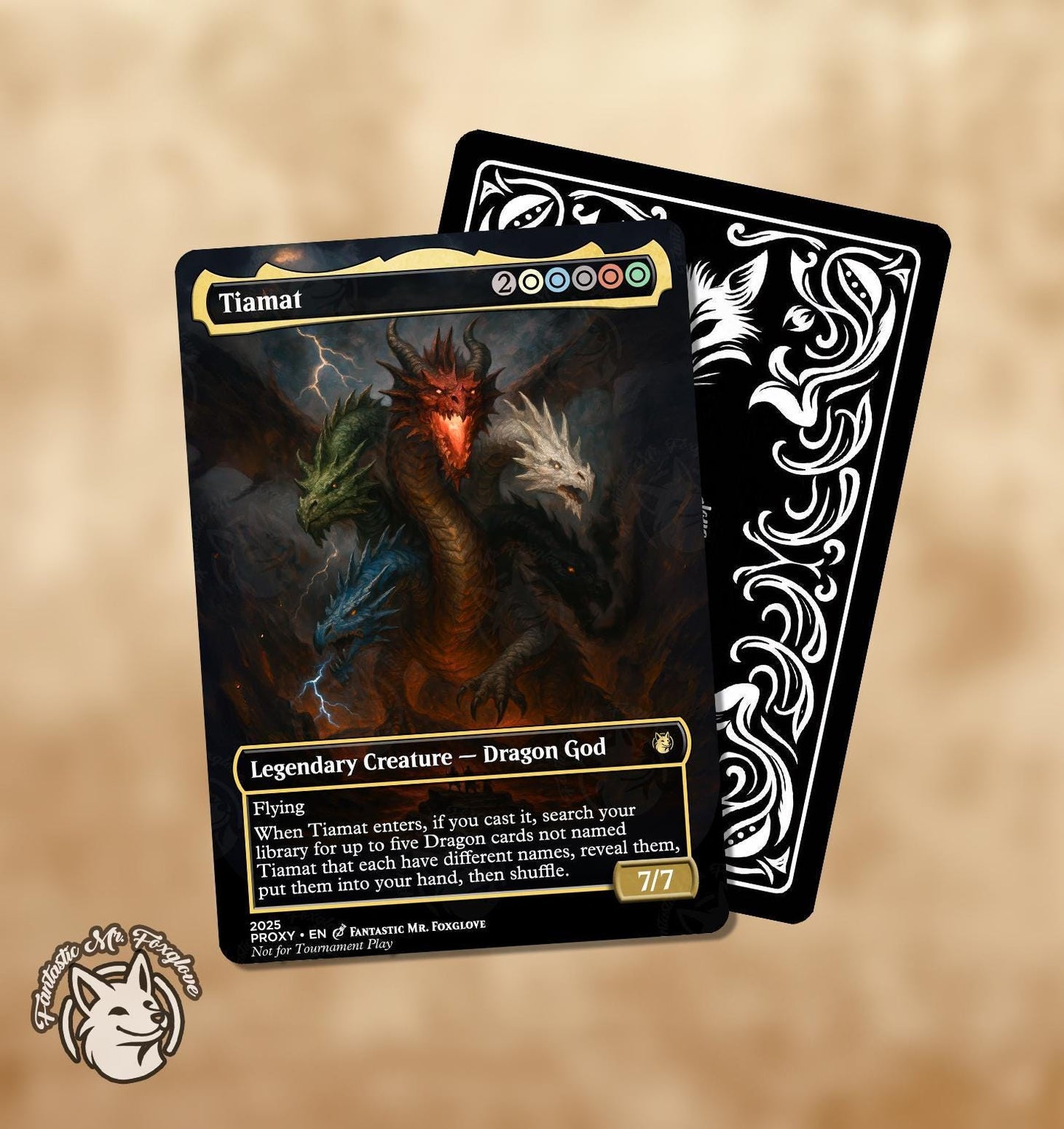 Tiamat | Proxy Card — Choose Your Art!
