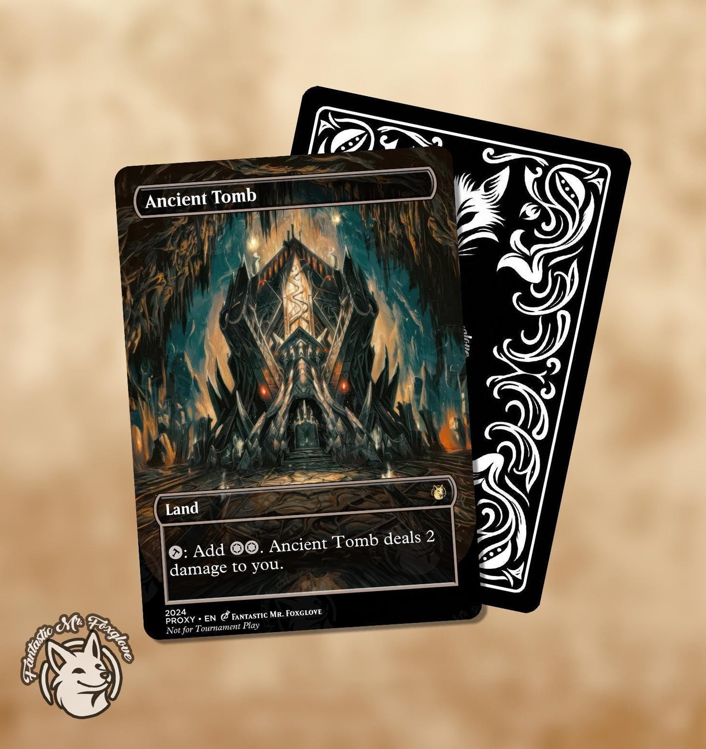 Ancient Tomb | Proxy Card — Choose Your Art!