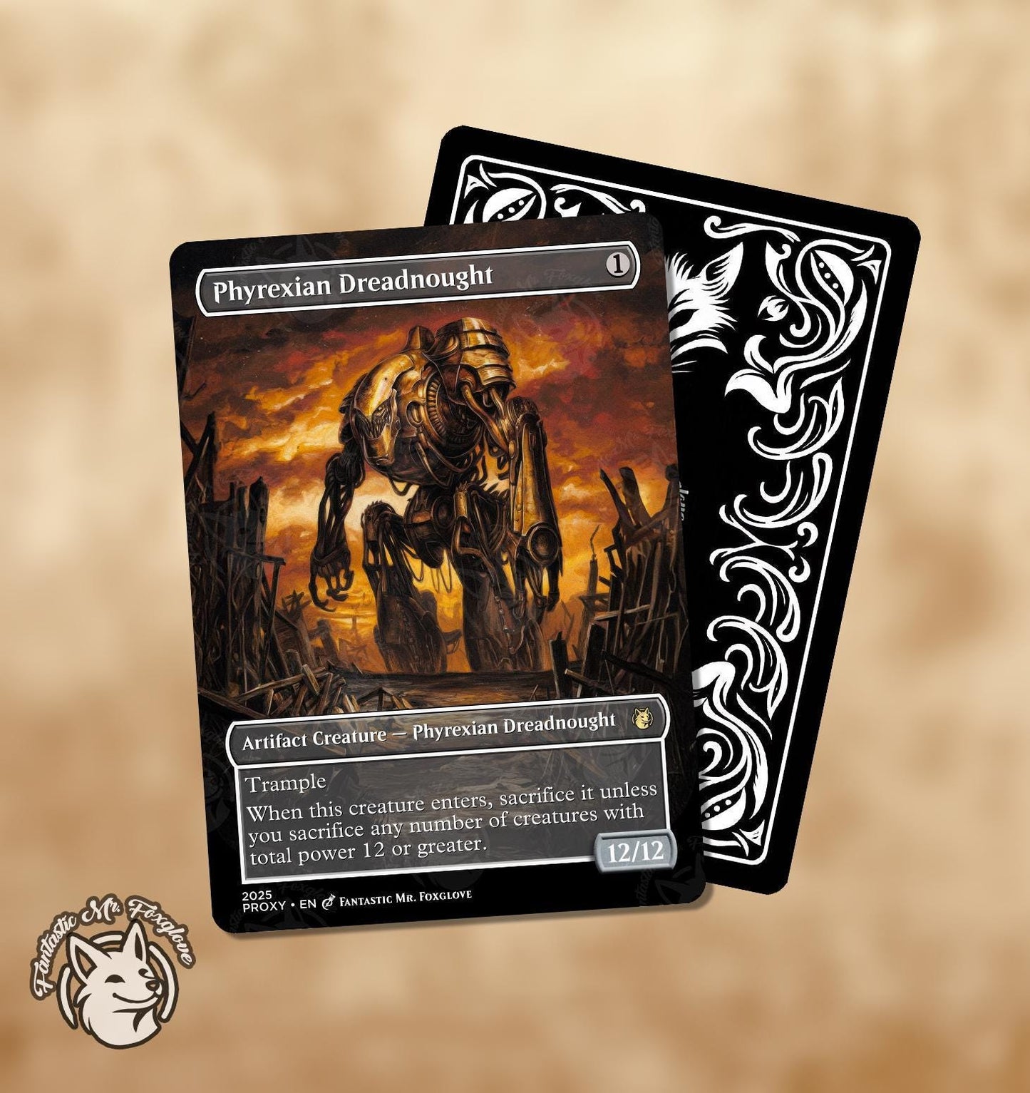 Phyrexian Dreadnought | Proxy Card — Choose Your Art!