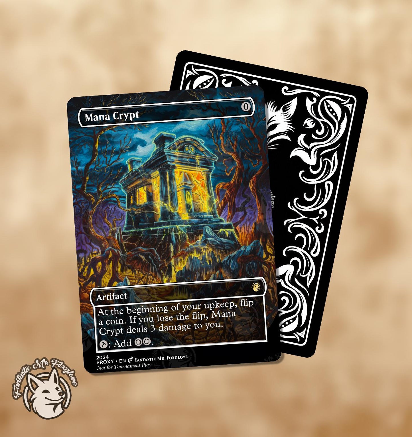 Mana Crypt | Proxy Card — Choose Your Art!
