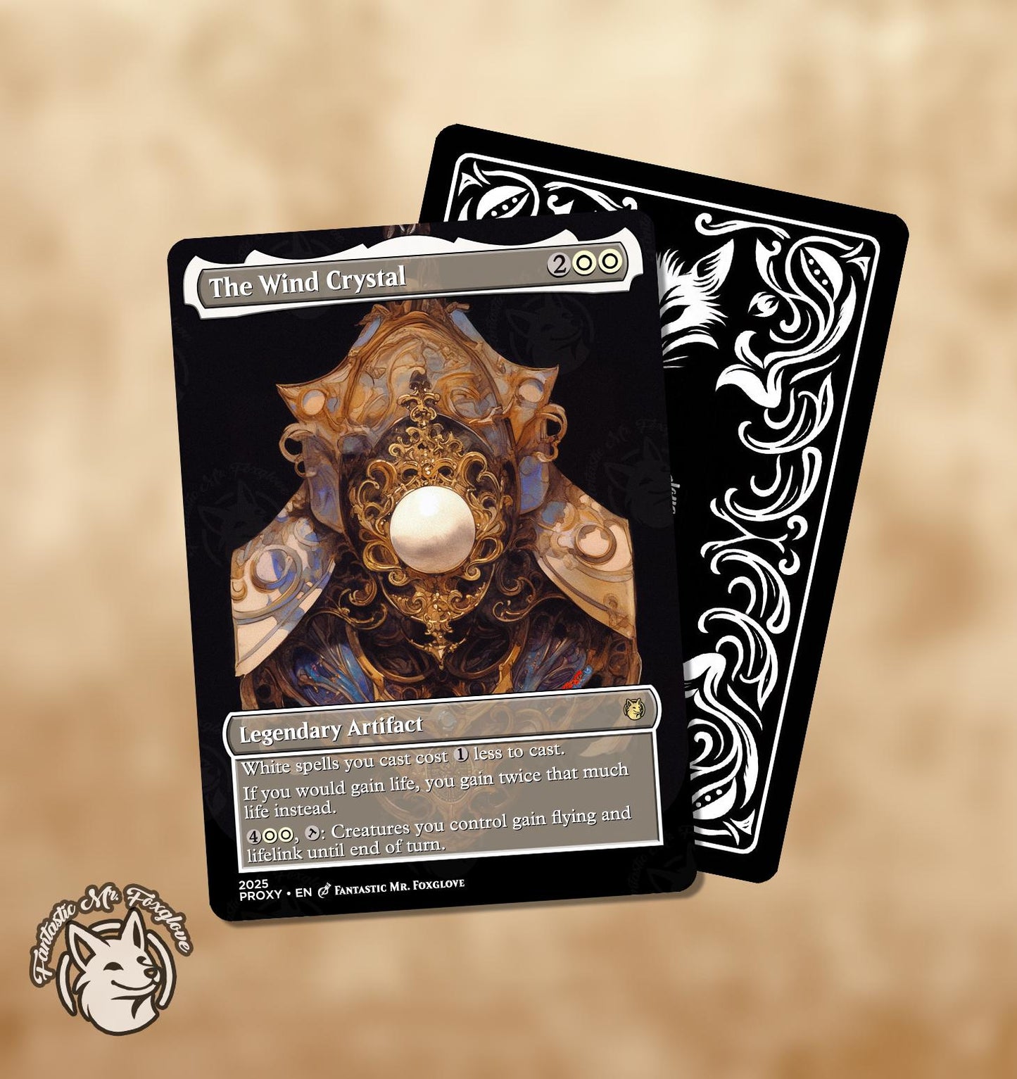 5 FF Crystals | Proxy Cards — The Water Crystal, Earth Crystal, Darkness Crystal, Fire Crystal, Wind Crystal