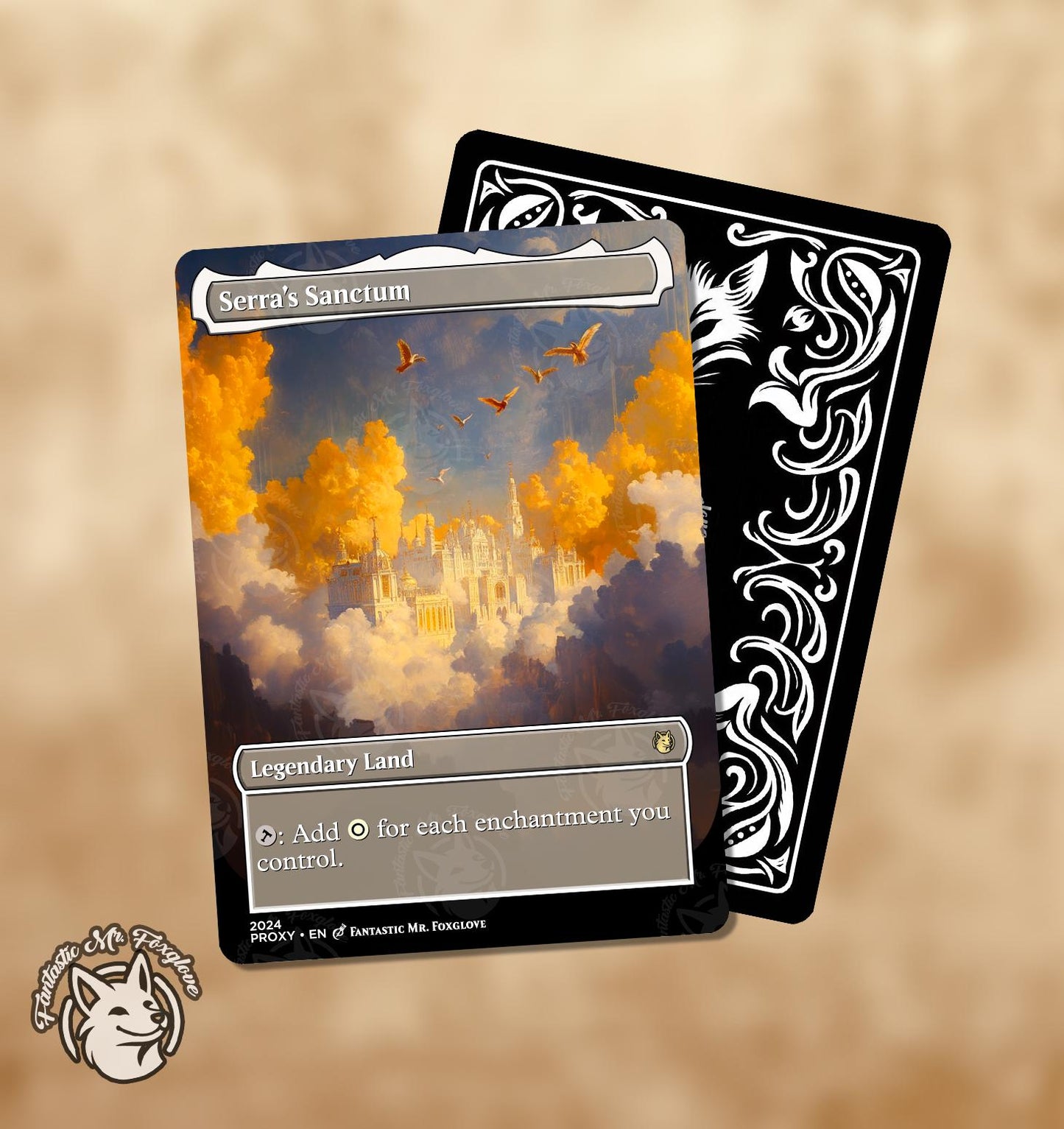 Serra's Sanctum | Proxy Card