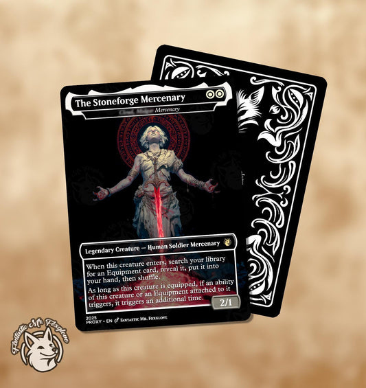 Cloud, Midgar Mercenary | Proxy Card — Custom In-Universe Nickname Version!
