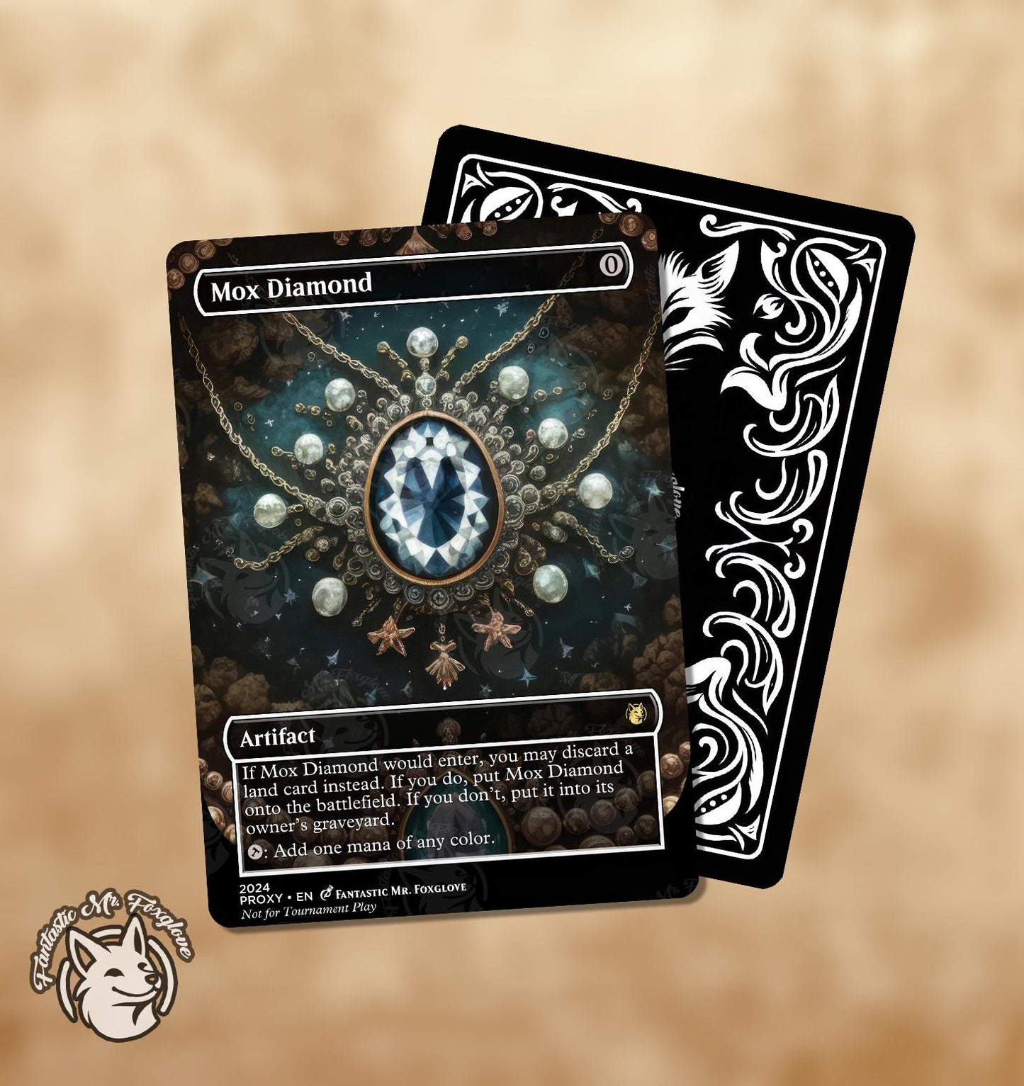 Chrome Mox & Mox Diamond | Proxy Cards