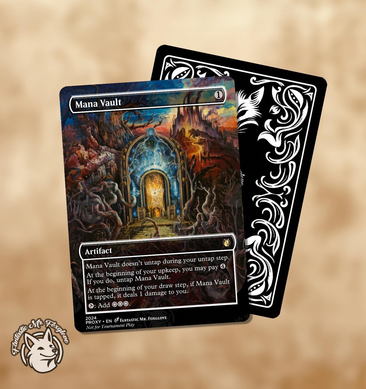 Mana Vault & Grim Monolith | Proxy Cards