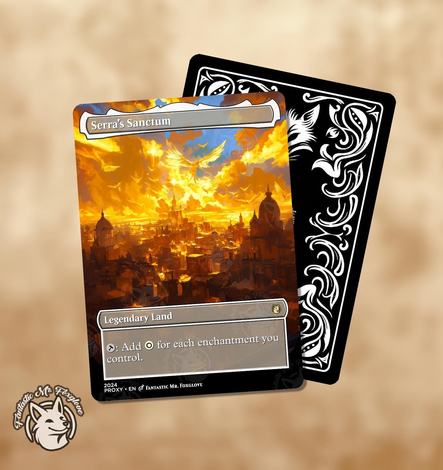 Serra's Sanctum | Proxy Card