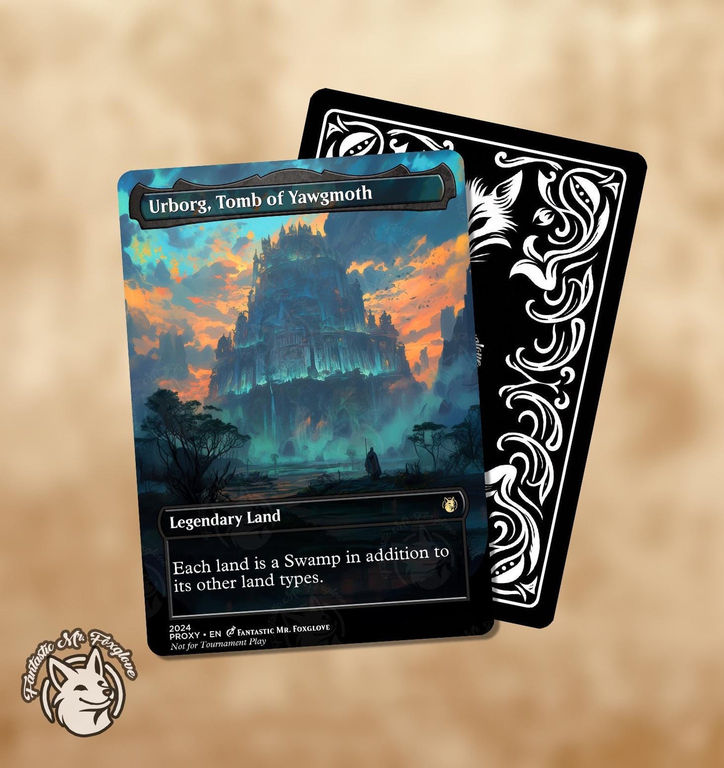 Urborg, Tomb of Yawgmoth | Proxy Card — Choose Your Art!