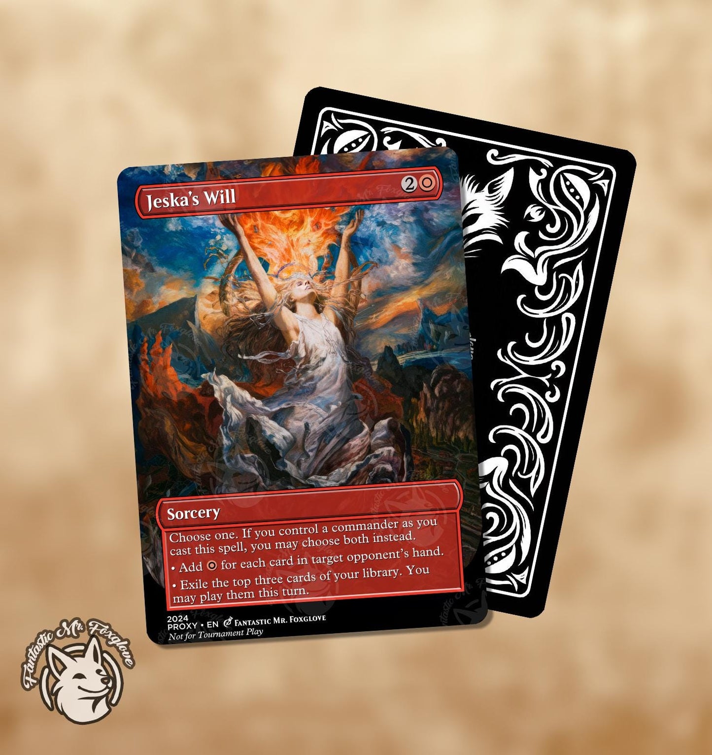 Jeska's Will | Proxy Card — Choose Your Art!