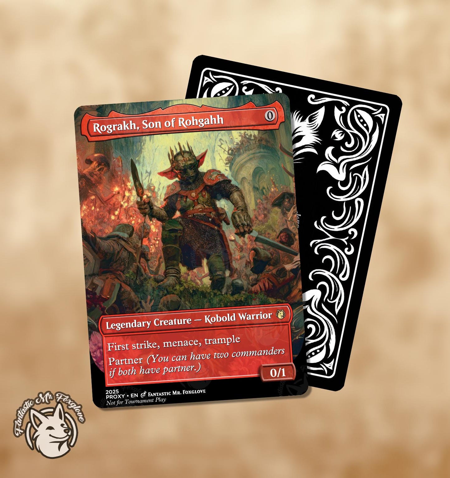 Rograkh, Son of Rohgahh | Proxy Card — Choose Your Art!