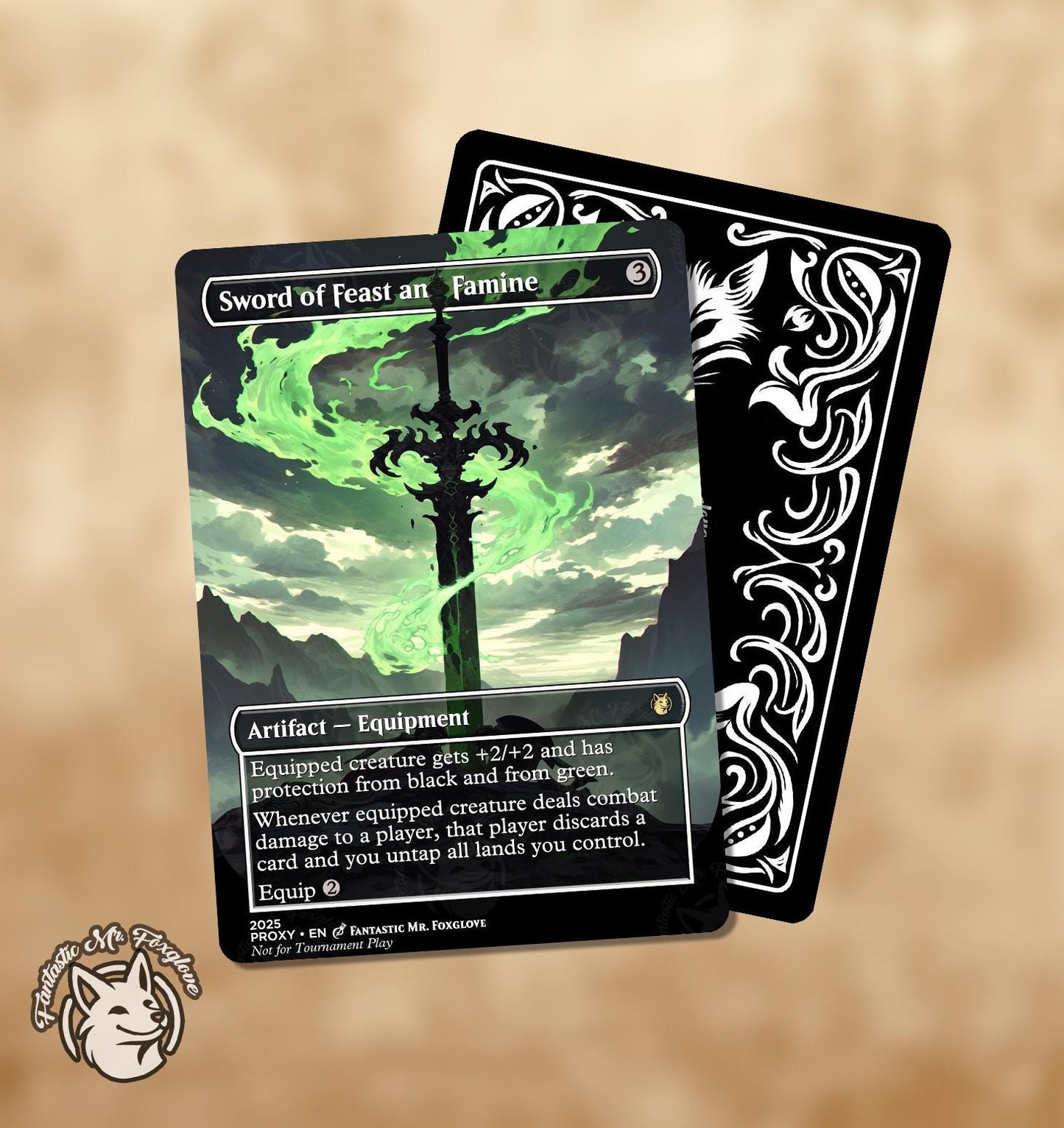 Sword of Feast and Famine | Proxy Card