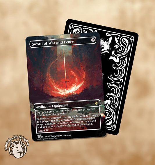 Sword of War and Peace | Proxy Card