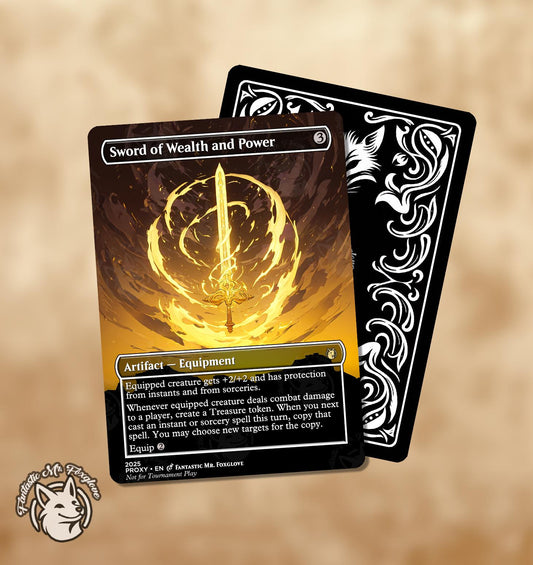 Sword of Wealth and Power | Proxy Card