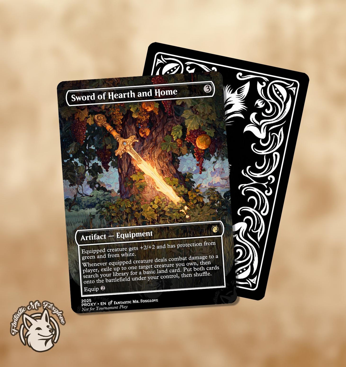 12 Swords of X and Y | Proxy Cards — Sword of Feast and Famine, Fire and Ice, Body and Mind, Light and Shadow, Truth and Justice, etc