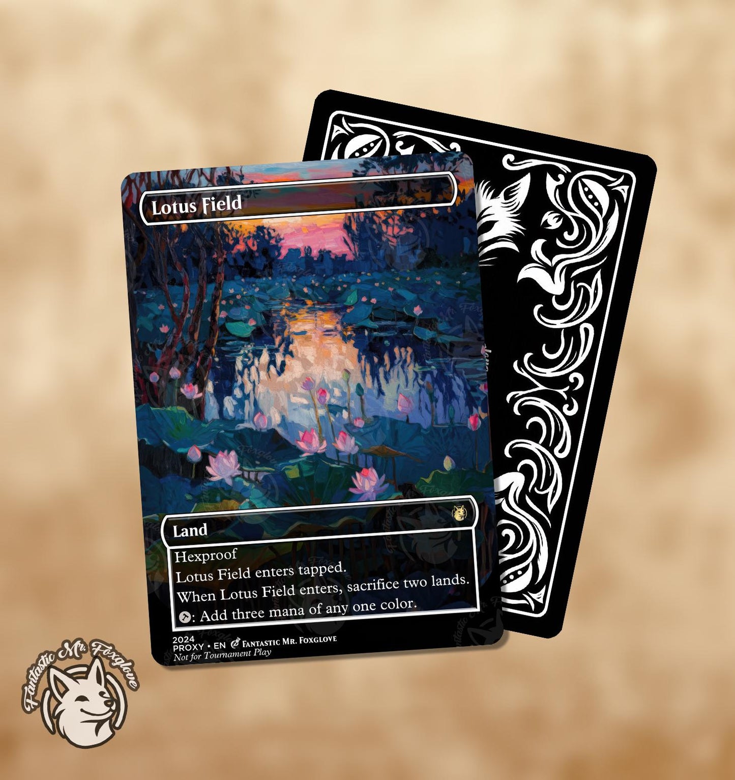 Lotus Field | Proxy Card